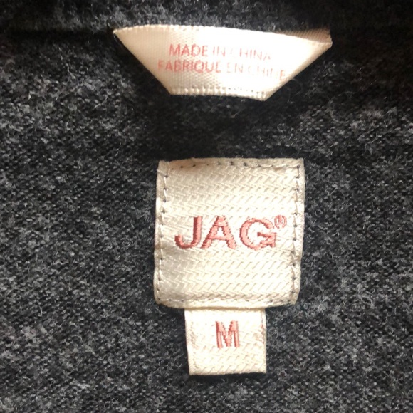 3/25Like new Jag mock wrap tunic. Size M - Picture 3 of 5